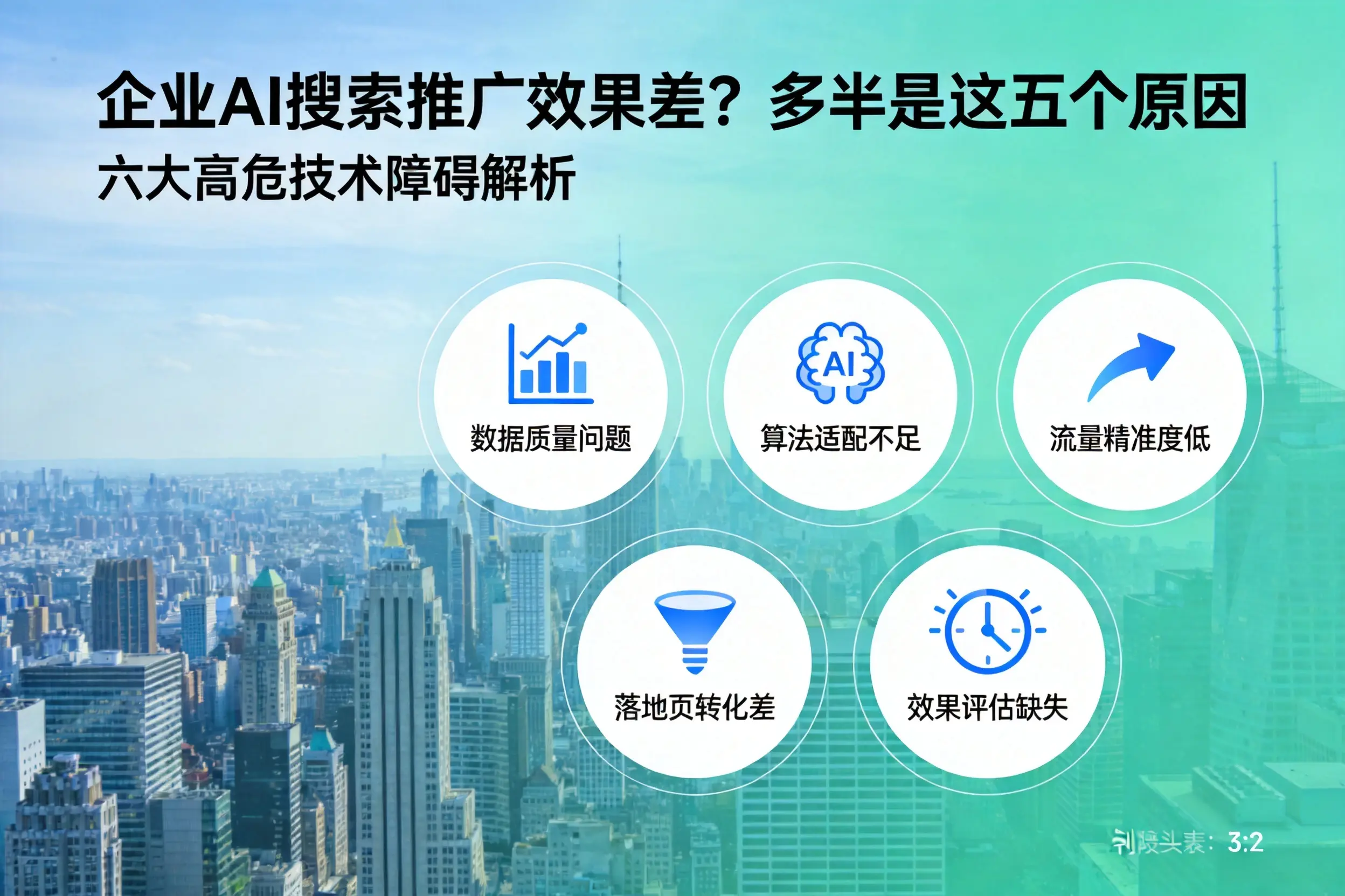 任泽企业AI搜索推广效果差？多半是这五个原因